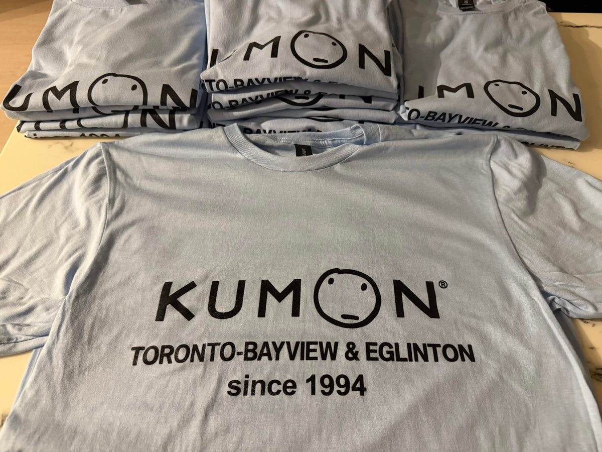 1 COLOUR SCREEN PRINT - KUMON