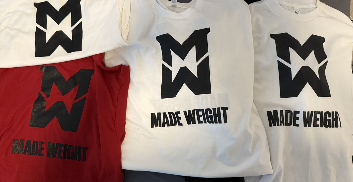 1 COLOUR SCREEN PRINT - MADE WEIGHT